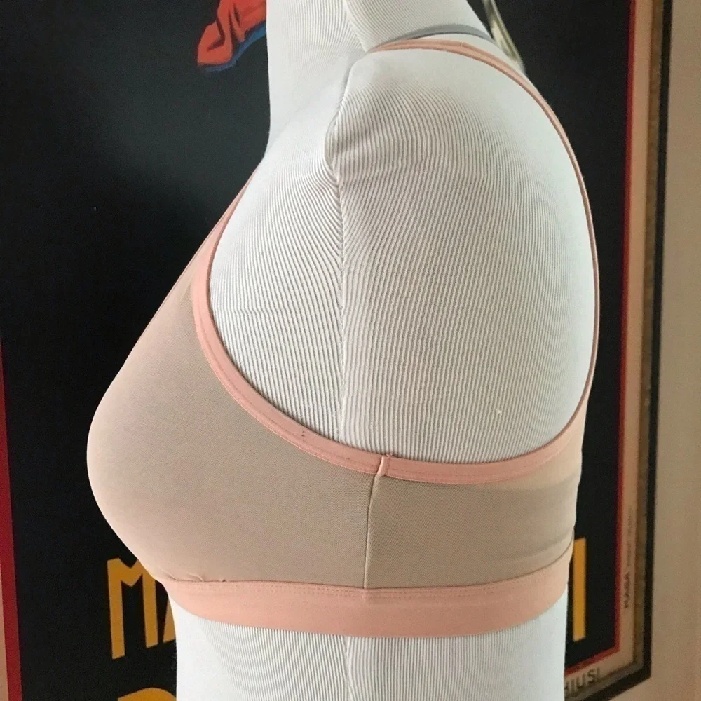 Aerie: Layered Gray and Nude Sports Bra Size Large